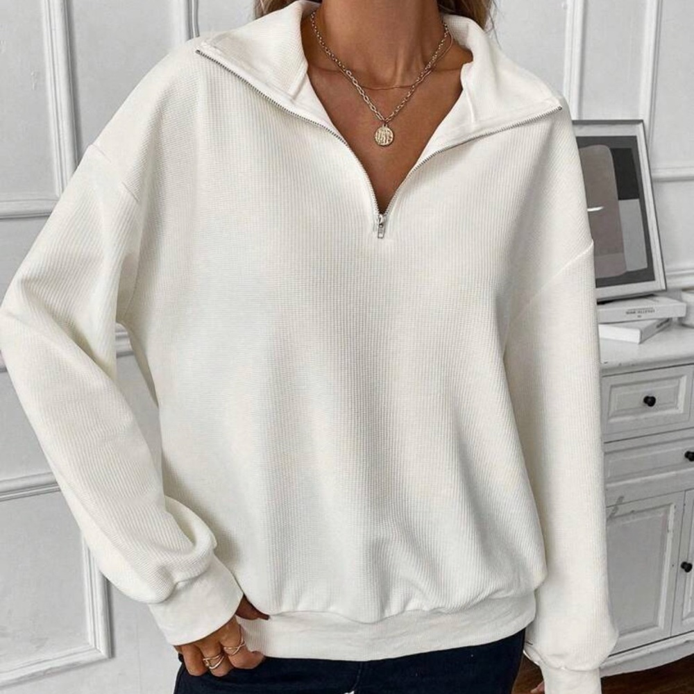 Waffle Knit Crew